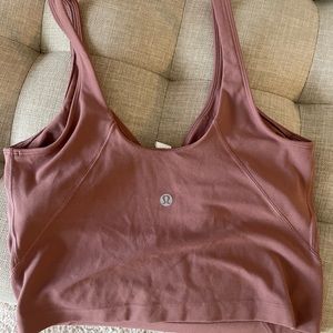 Lululemon align tank sports bra